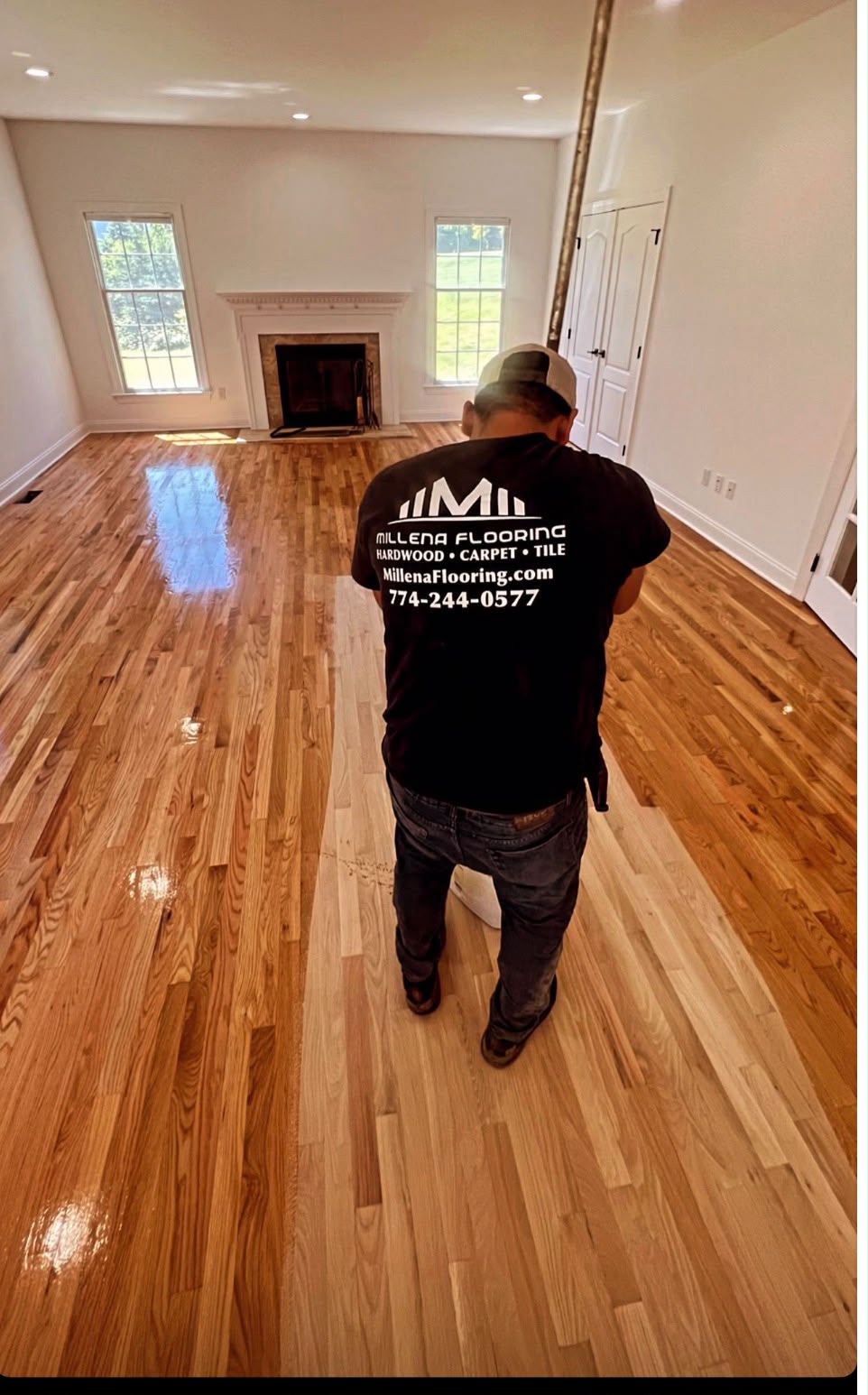 Professional flooring installation